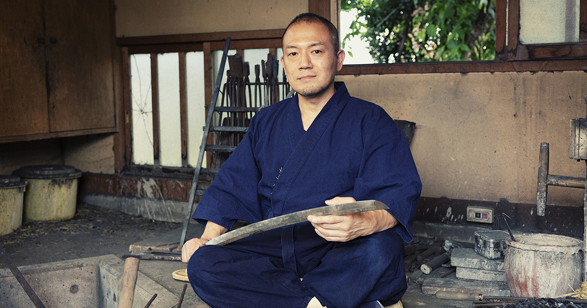 川崎晶平 | 1000年後も人を魅了する、美しく力強い刀を。現代刀の魅力